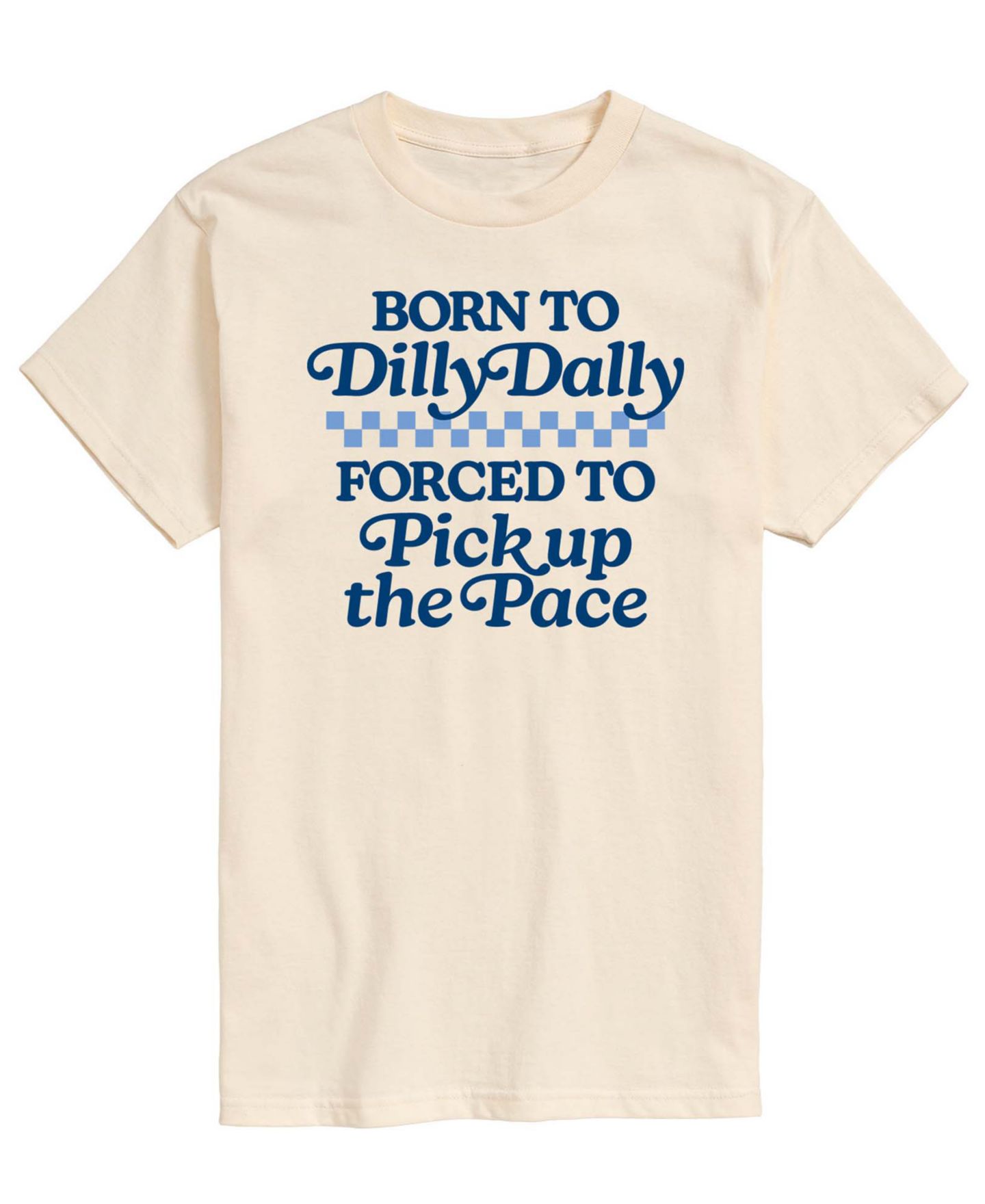 Мужская футболка AIRWAVES Born To Dilly Dally Short-Sleeve Graphic, цвет: Кремовый — фото 1
