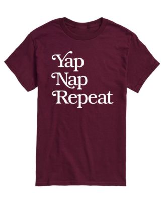 Men's Yap Nap Repeat Short-Sleeve Graphic T-Shirt