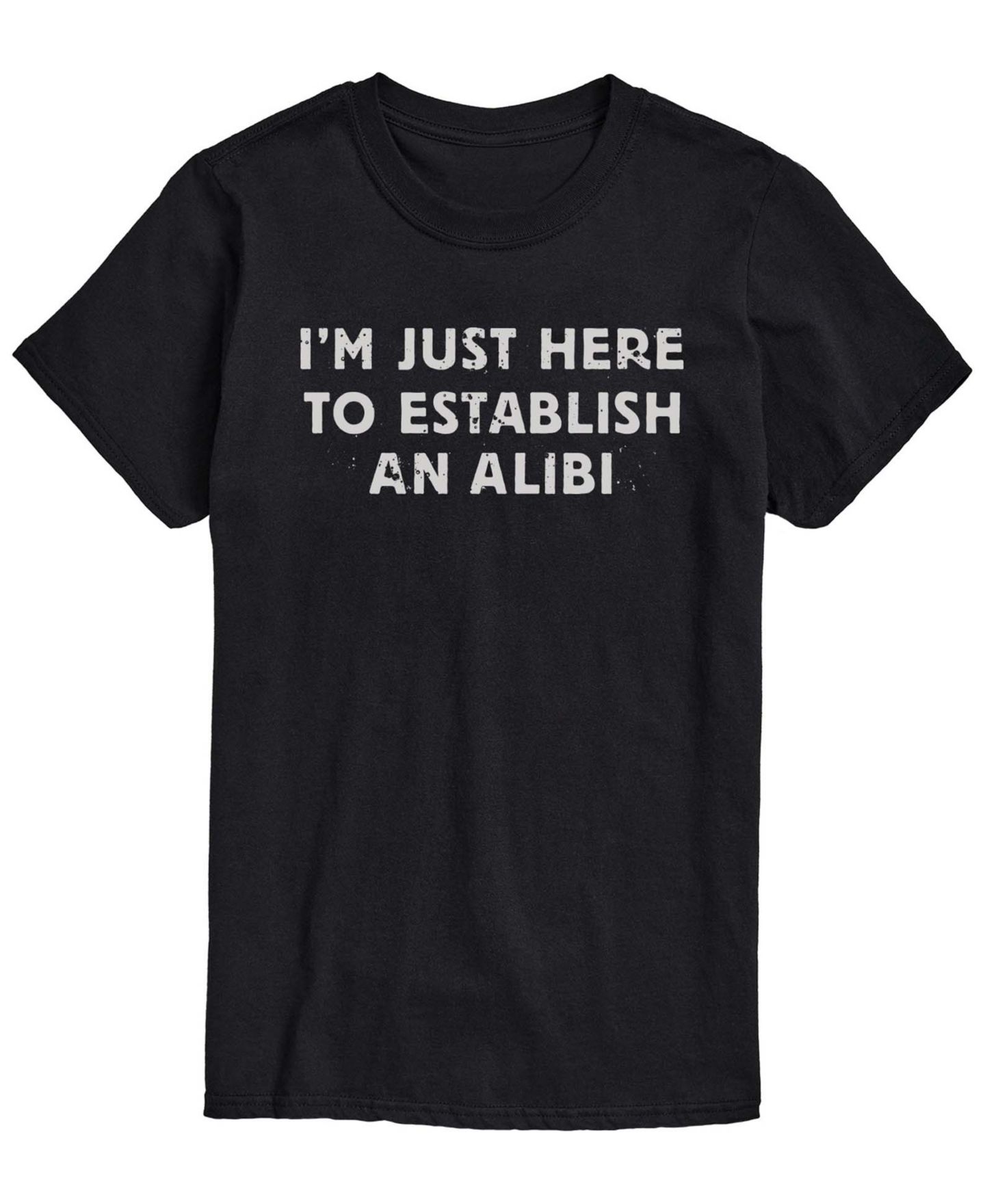 Мужская футболка AIRWAVES Establish Alibi Short-Sleeve Graphic, цвет: Чёрный — фото 1