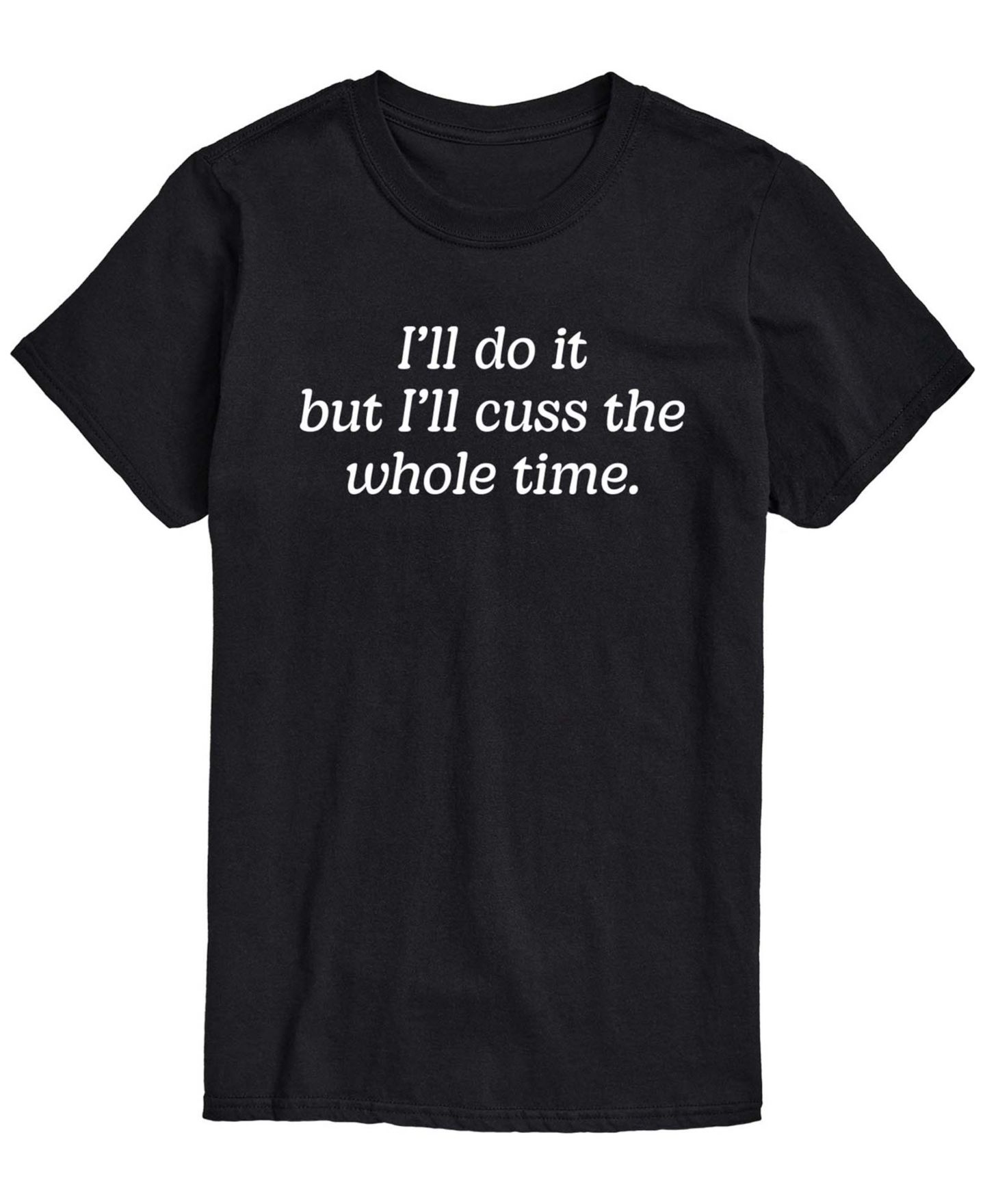 Мужская футболка AIRWAVES I'll Do It Short-Sleeve Graphic, цвет: Чёрный — фото 1