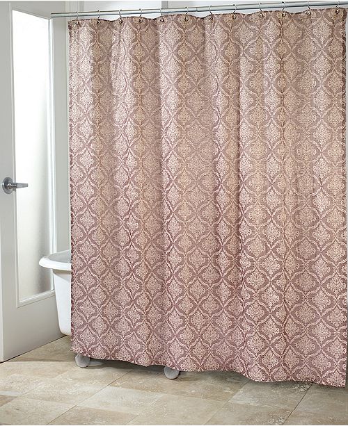 Avanti Damask Galaxy Shower Curtain Reviews Shower Curtains