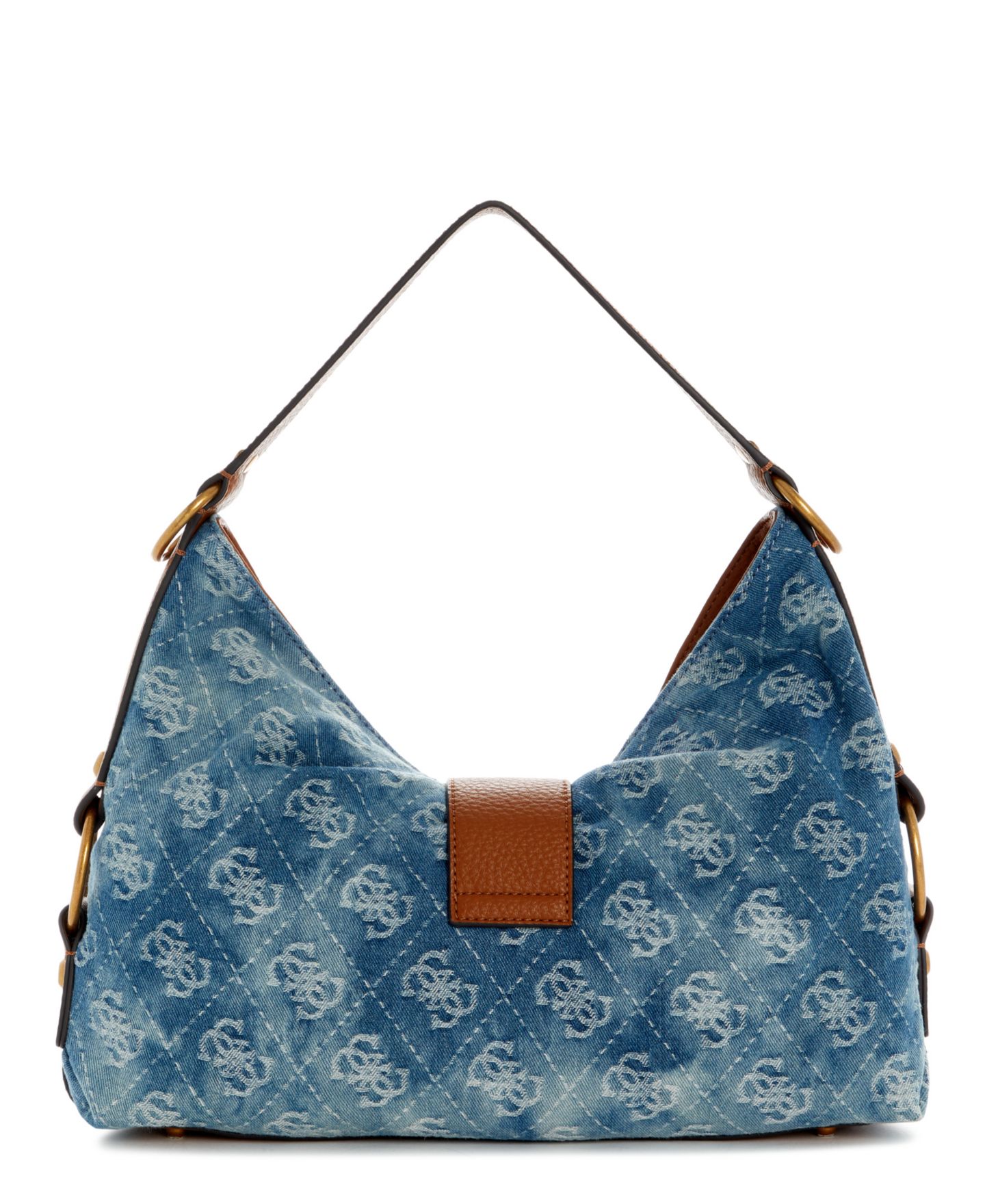 Женская сумка GUESS Camden Small Crossbody Handbag, цвет: Джинсовый — фото 2