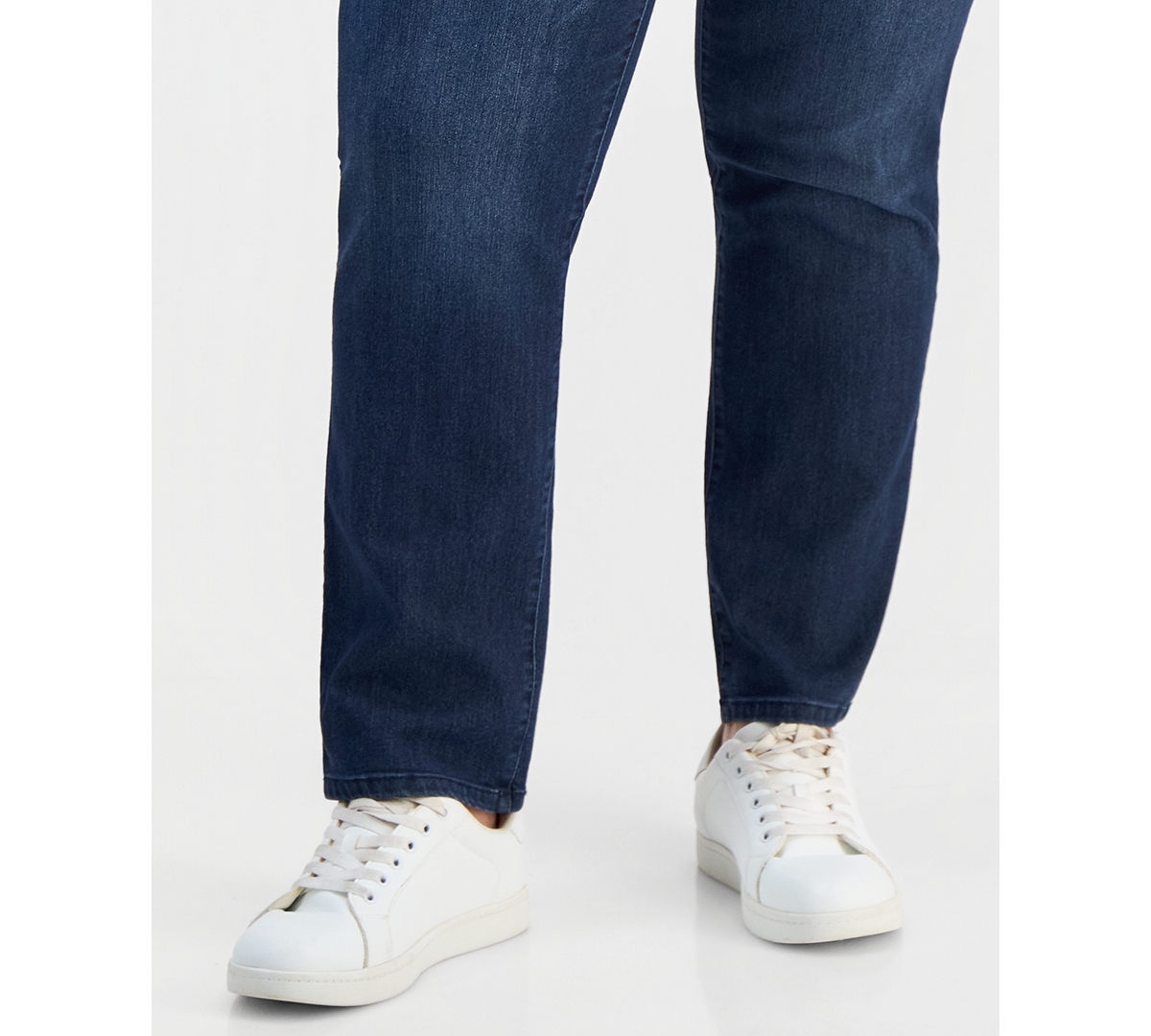 Democracy Plus Size Mid-rise Straight-leg Absolution Jeans In Indigo