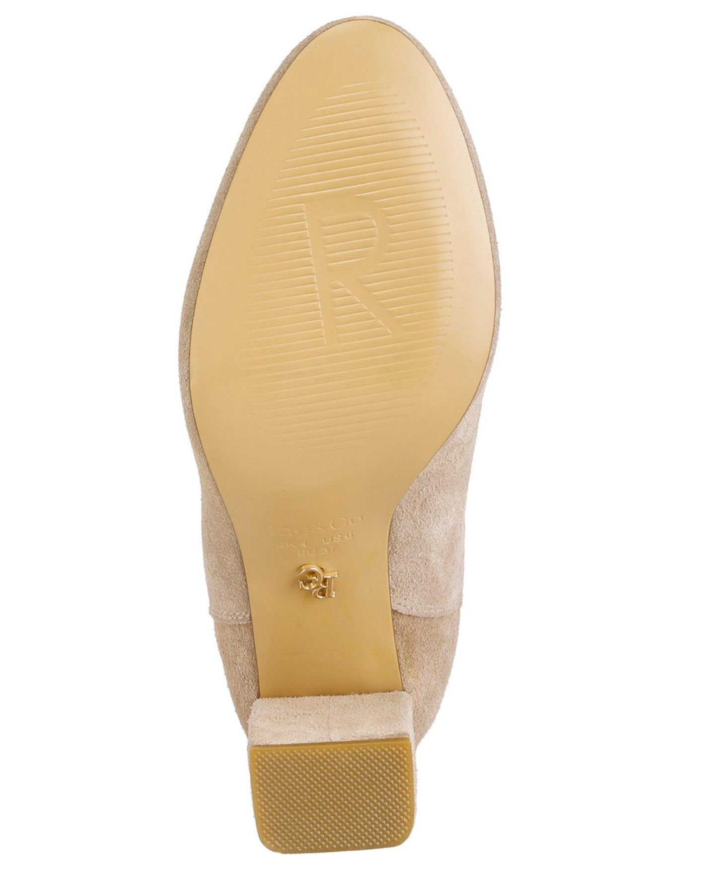 Женские ботинки Rag & Co Gaven Suede High Ankle Chelsea, цвет: Светлый бежевый — фото 6