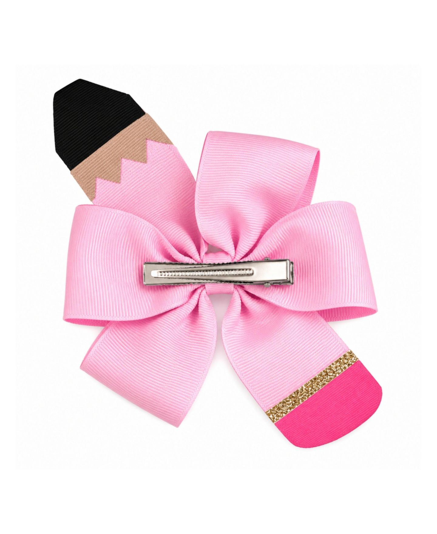 Детские аксессуары для волос Bits & Bows Little/Big Back-to-School Pencil Hair Bow, цвет: Розовый — фото 3