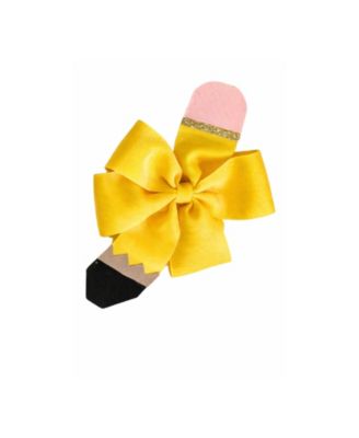 Little/Big Back-to-School Pencil Hair Bow