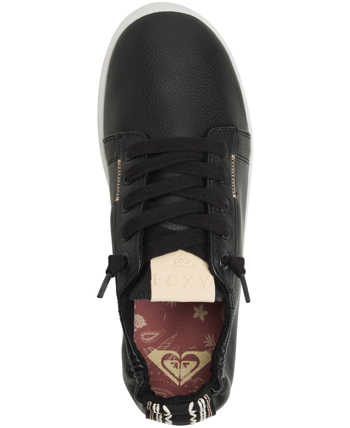 Roxy Mauka Lx Sneaker In Black