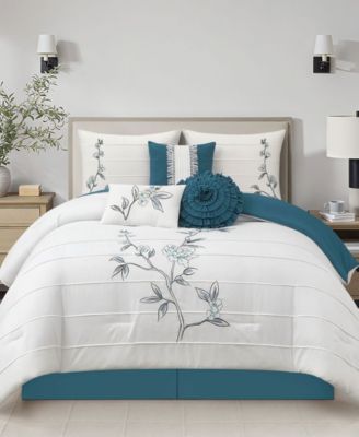 Mona 7-Piece Comforter Set, Queen