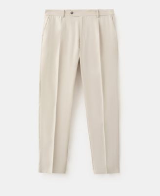 Men's Regular-Fit Pleated Pants