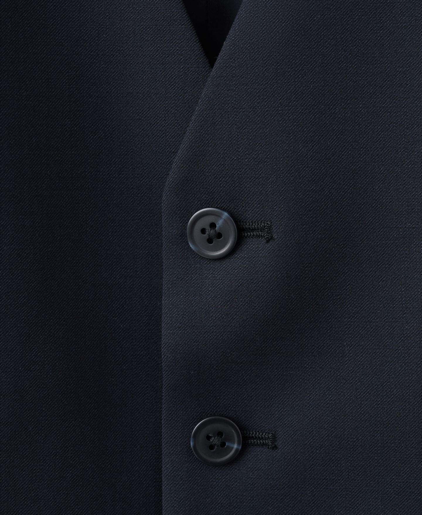 Мужской жилет MANGO Turin Wool Suit Vest, цвет: Тёмно-синий — фото 4