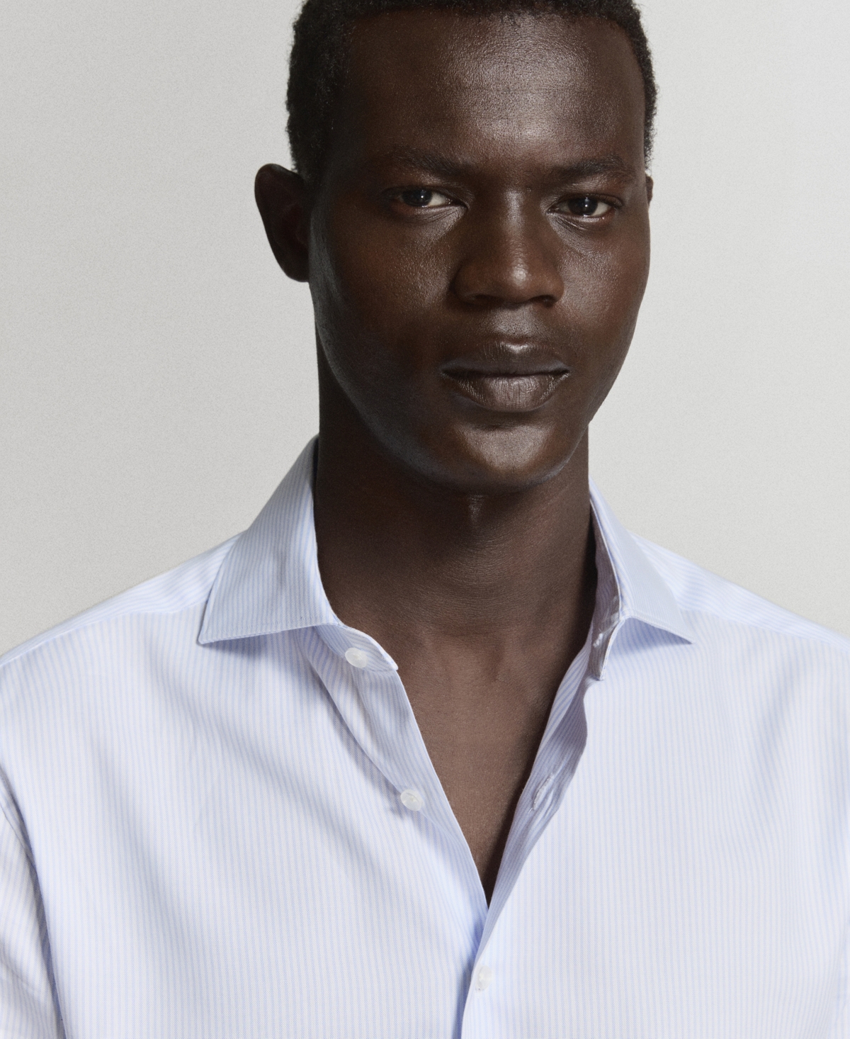 Mango Men's Cotton Slim Fit Shirt