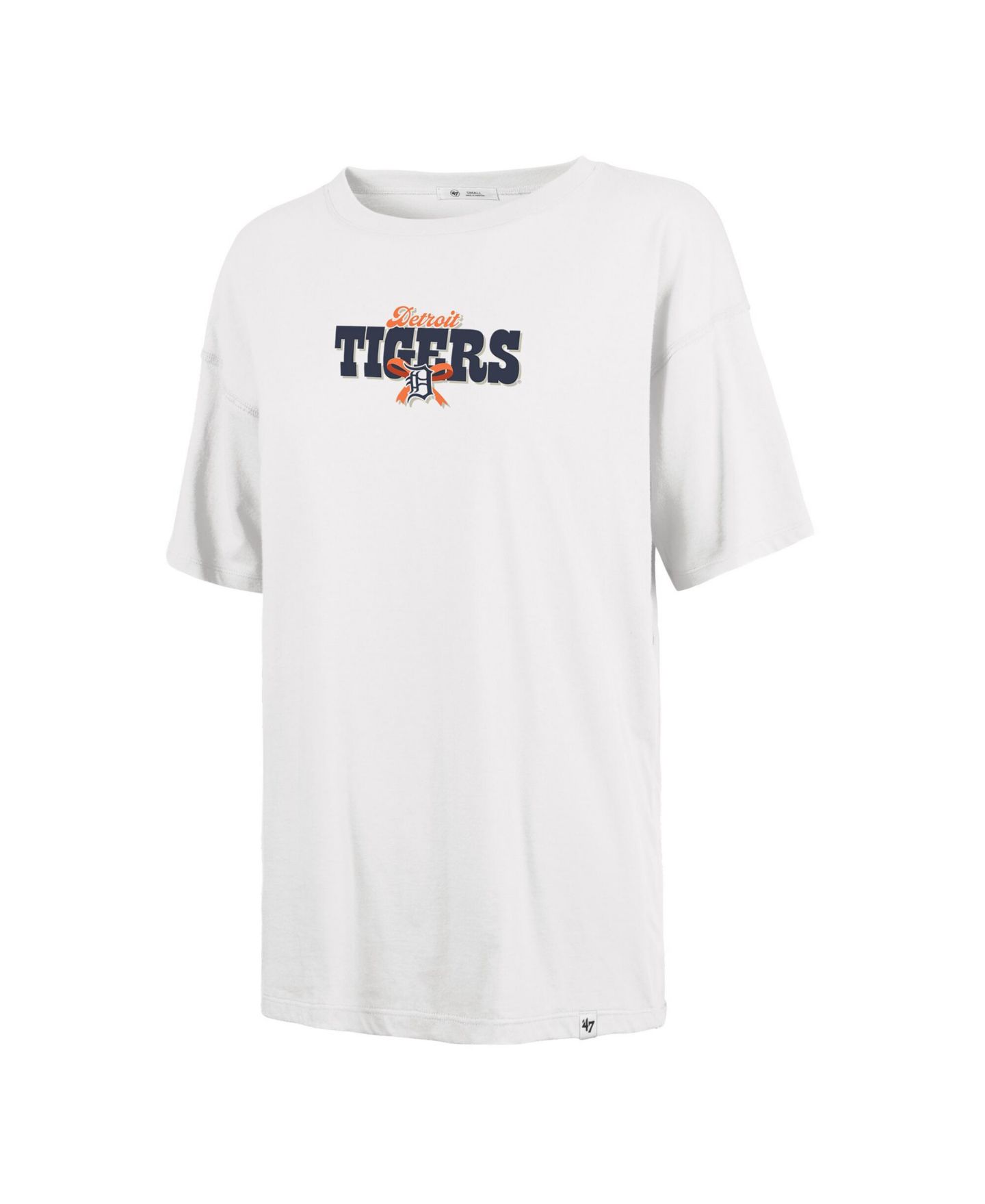 Женская футболка '47 Brand Sand Detroit Tigers Bow Banner Sadie — фото 3