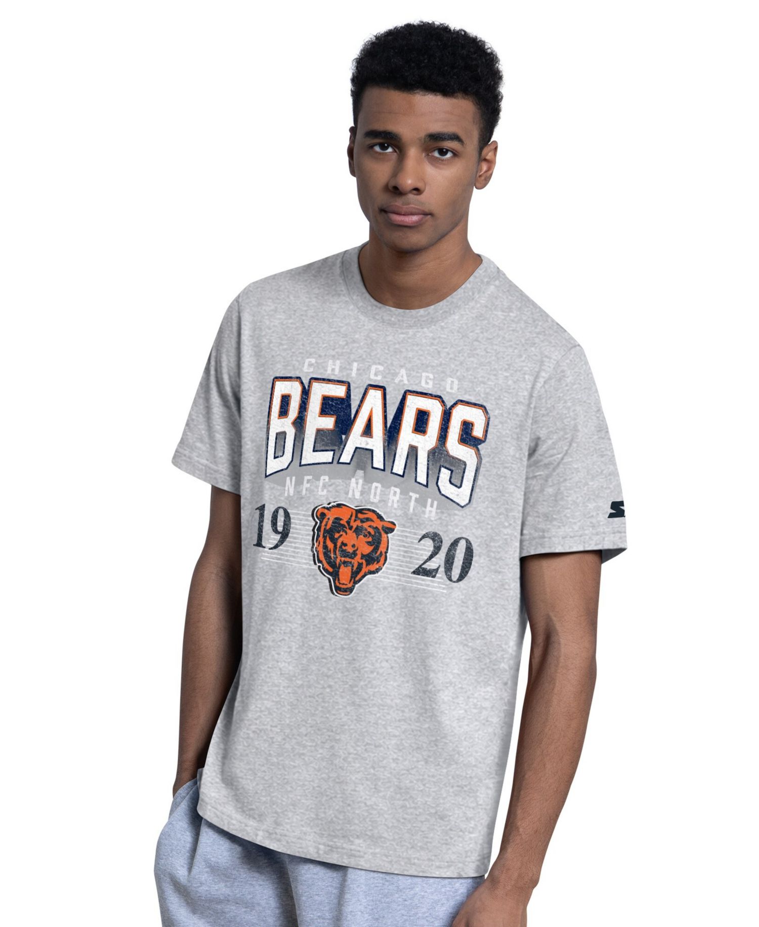 Men's 2-pack Navy/Gray Chicago Bears Logo T-Shirt