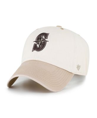 Men's Natural/Tan Seattle Mariners Neutral Terrain Clean Up Adjustable Hat