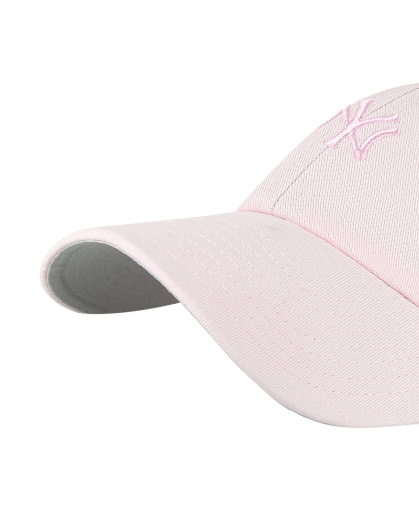 Мужская кепка '47 Brand and Light Pink New York Yankees Pastel Clean Up Adjustable Hat — фото 2