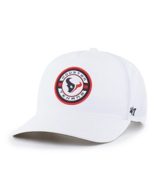 Men's White Houston Texans Strand Adjustable Hitch Hat