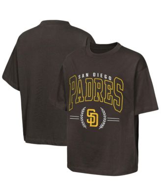 Big Boys and Girls Brown San Diego Padres Premium World Class T-Shirt
