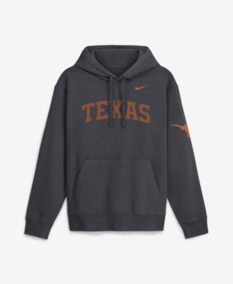 Men's Anthracite Texas Longhorns 2026 Sideline Club Fleece Hoodie