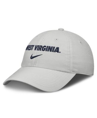Men's and Women's Gray West Virginia Mountaineers On-Field Gameday Adjustable Club Hat