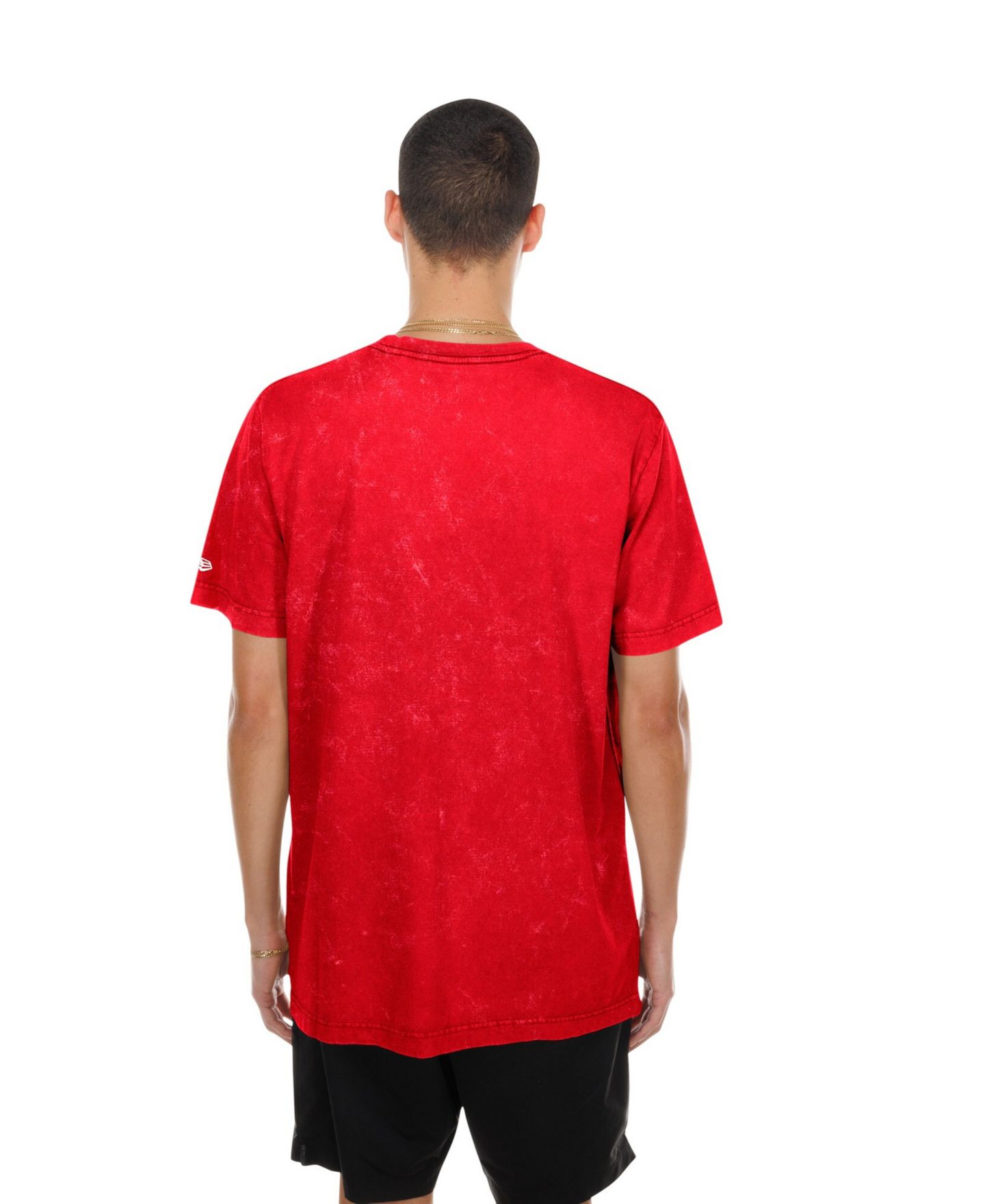 Мужская футболка New Era Red St. Louis Cardinals Mineral Wash — фото 4