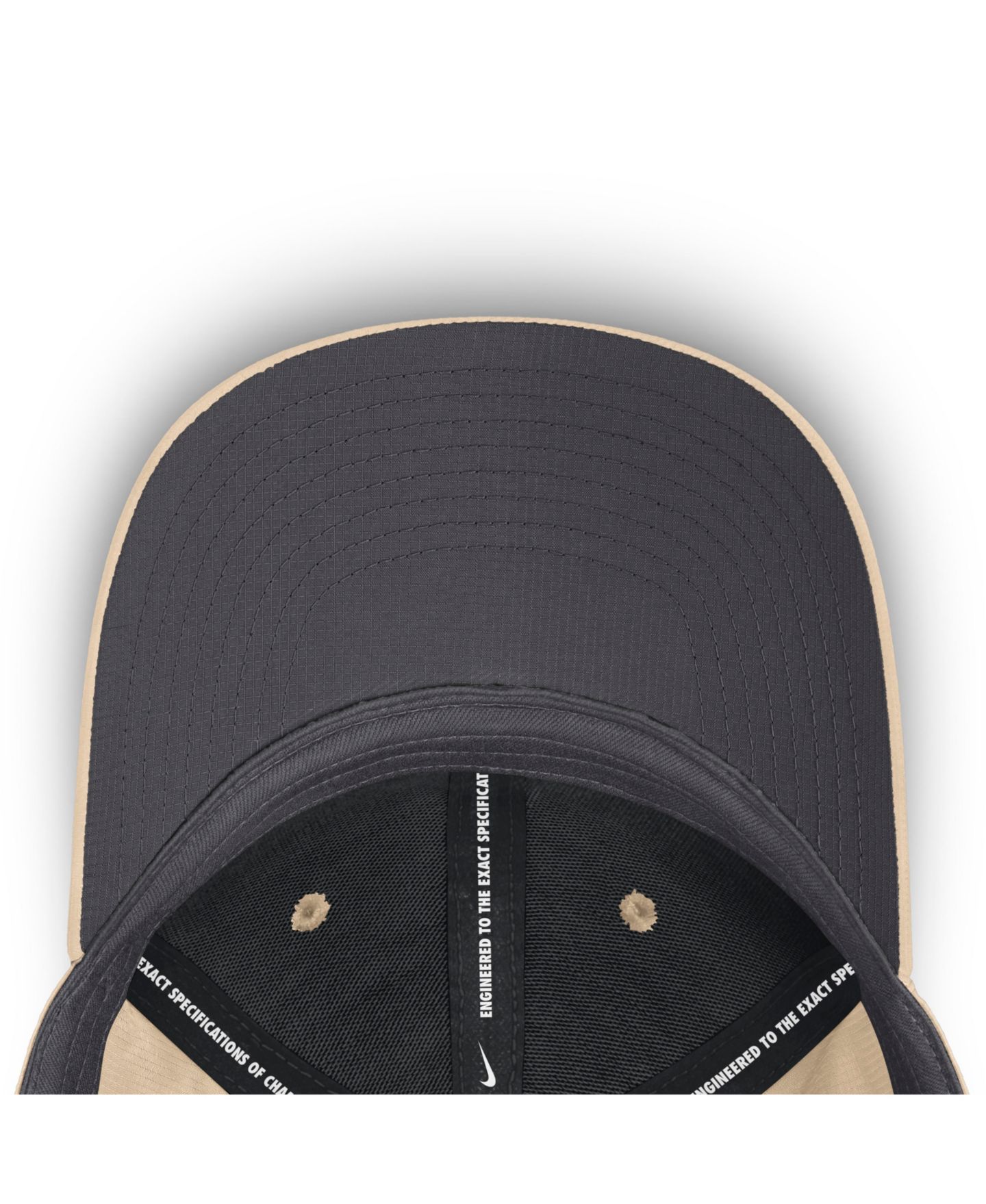 Мужская кепка Nike Khaki New York Yankees Desert Ripstop Club Adjustable Hat — фото 3