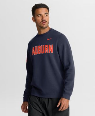Men's Navy Auburn Tigers 2026 Sideline Club Sweatshirt