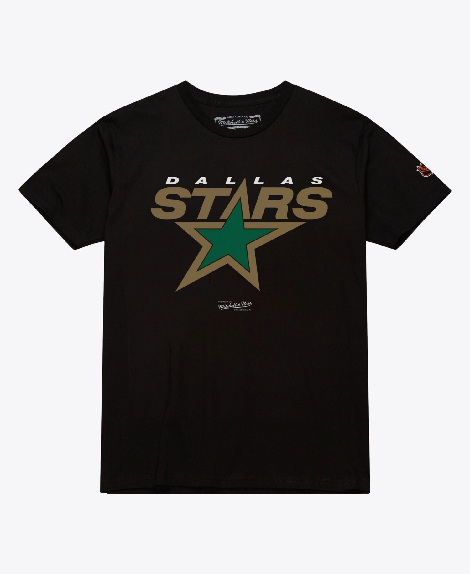 Men's Black Dallas Stars Core Logo T-Shirt