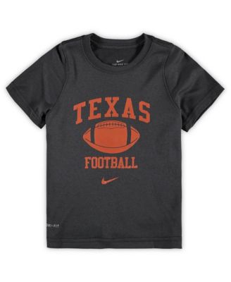 Preschool Anthracite Texas Longhorns Retro Lockup Legend Performance T-Shirt