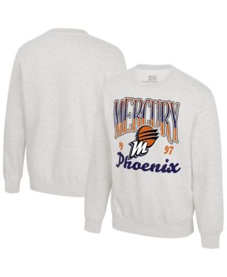 Men's and Women's Oatmeal Phoenix Mercury Sky High Fleece Crew Neck Sweatshirt