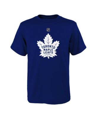 Big Boys and Girls Blue Toronto Maple Leaf's Primary Logo T-Shirt