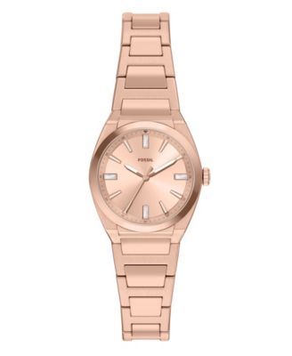 Women's Everett Three-Hand Rose Gold-Tone Stainless Steel Watch 27mm