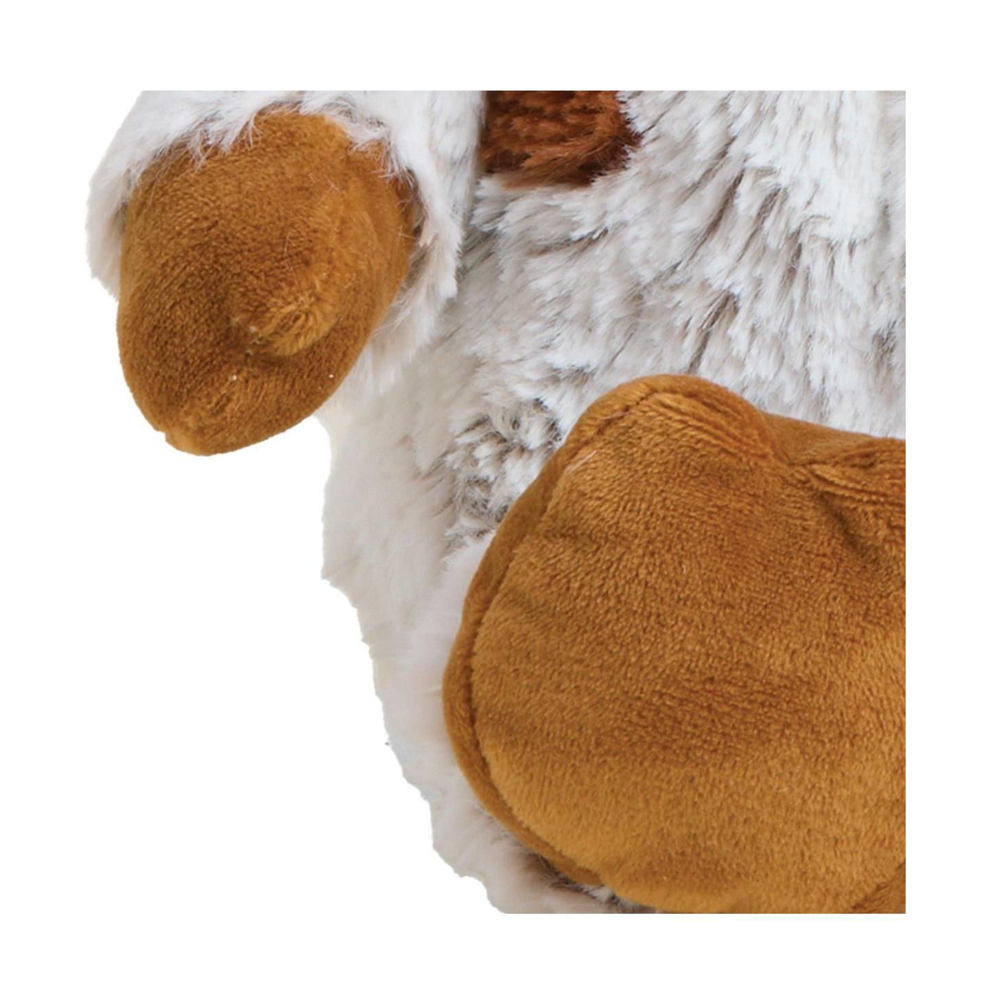 Детская мягкая игрушка Intelex Warmies Microwavable Plush 13" Cow, цвет: Белый — фото 5
