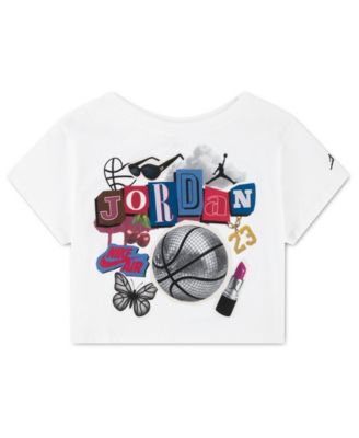 Girls' 7-16 Air Collage Short-Sleeve T-Shirt