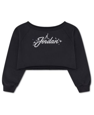Girls' 7-16 Rebel Rose Fleece Long-Sleeve Top