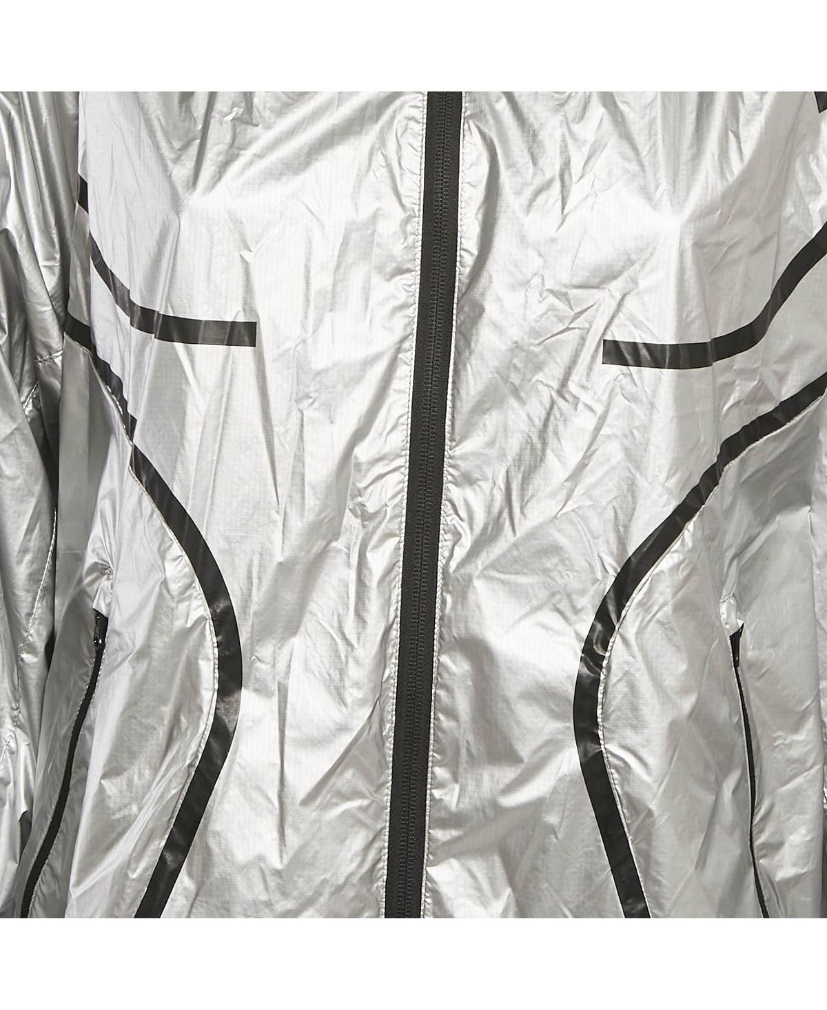 Pre-Owned Stella Mccartney Women's X Adidas Metallic Nylon Training Jacket view 4 — MAYCSS fashion products