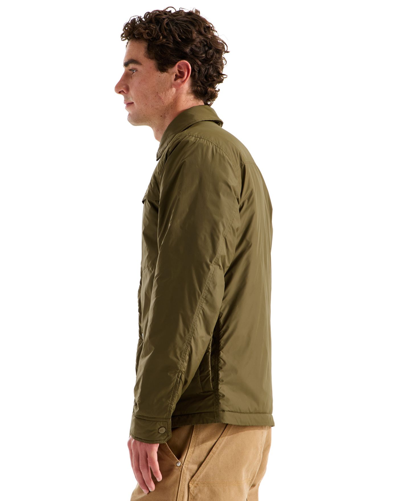 Мужская куртка The North Face Open Range Insulated Long-Sleeve, цвет: Caraway Seed — фото 3