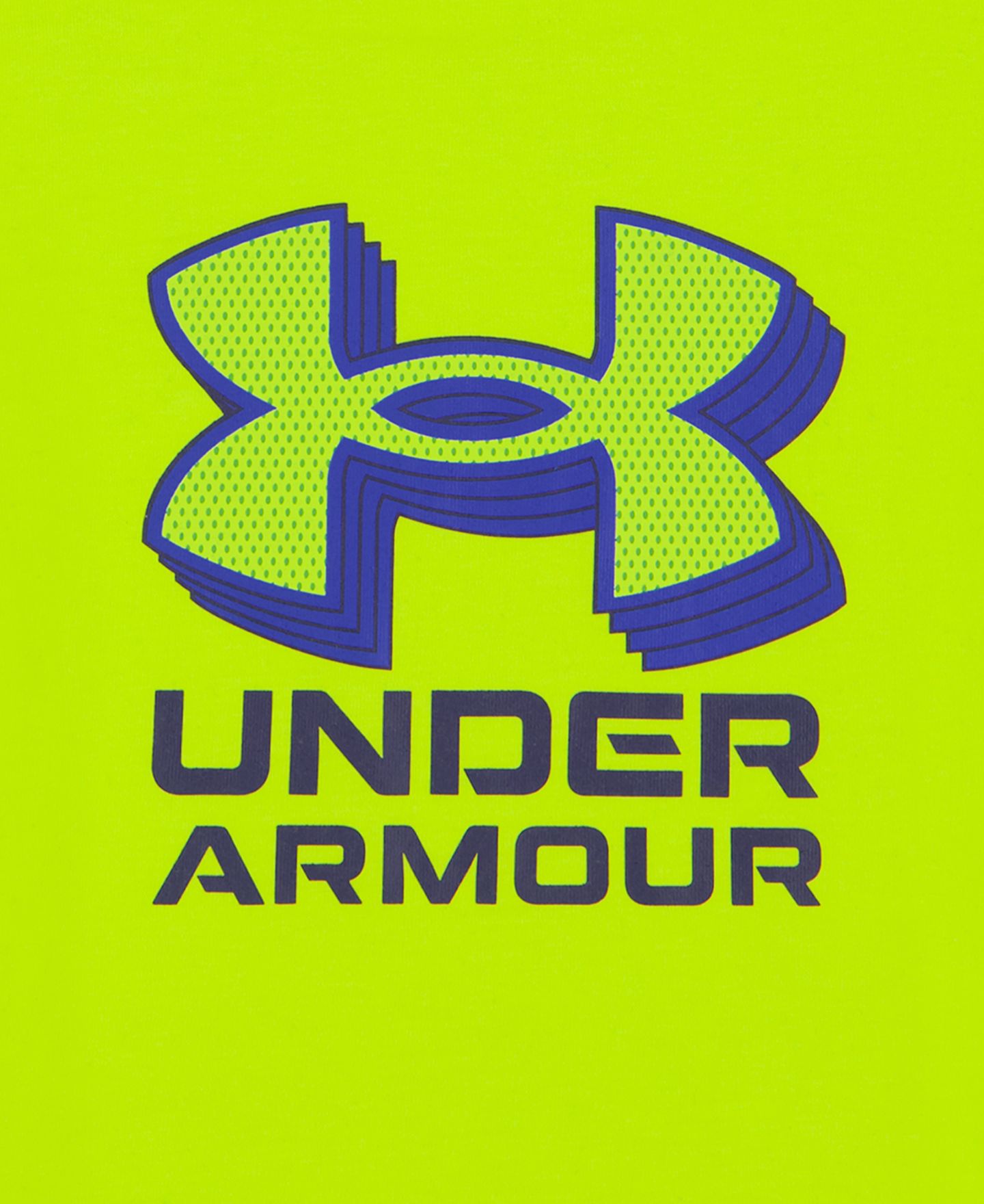 Детский комплект Under Armour: худи, футболка и брюки, 2-7 лет, 3 предмета, цвет: Королевский синий / Зелёный — фото 7