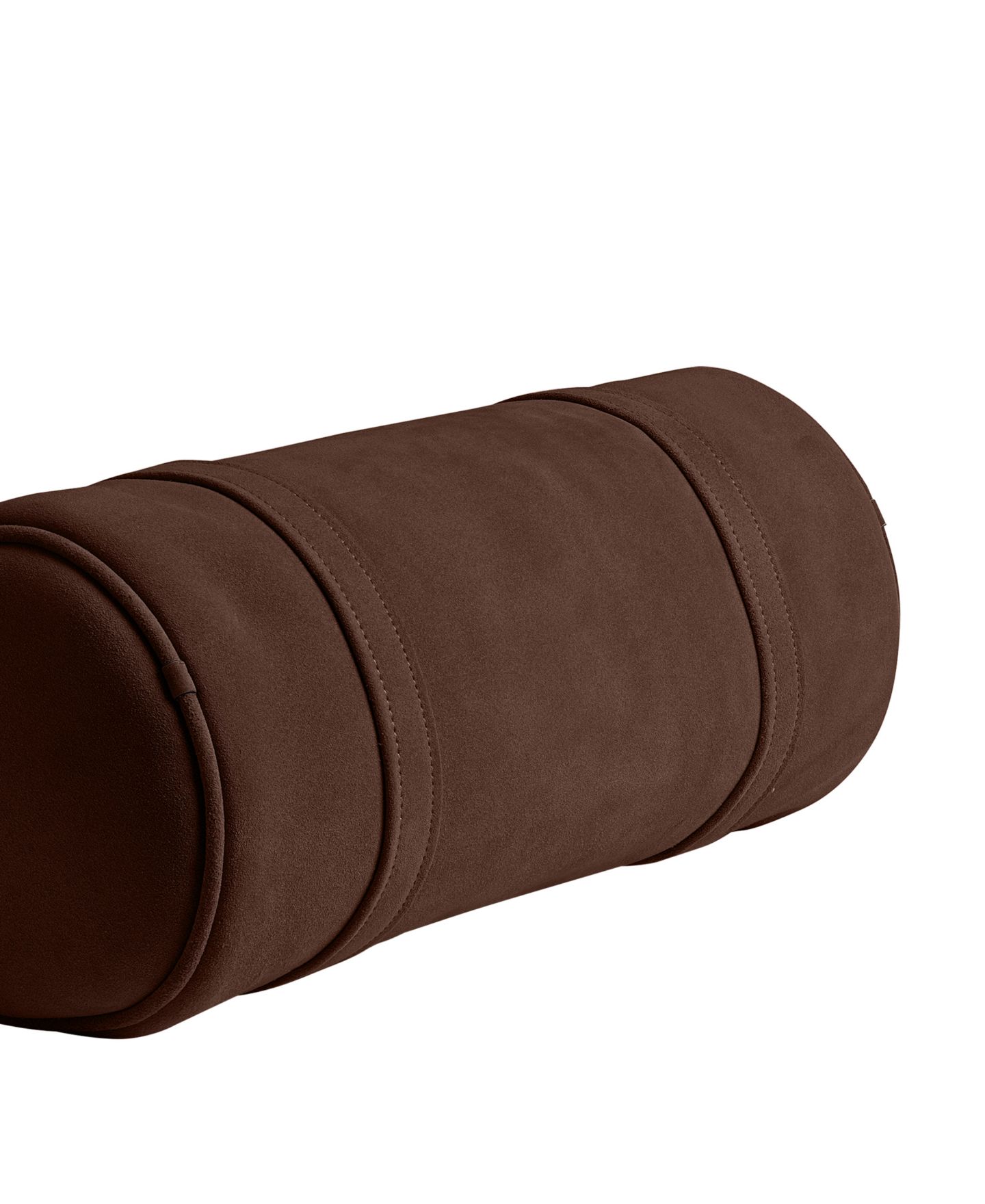 Женская сумка COACH Originals Kisslock Large Suede Barrel Shoulder, цвет: Латунный / Шоколадный — фото 5