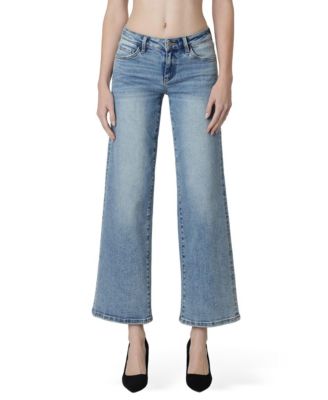 Women's Low Rise Wide Leg Jeans