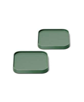 Ceramic-Coated 2-Piece Spoon Rest Set
