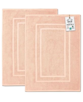 Cotton Super Absorbent Terry 2-Piece Bath Mat Set