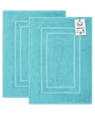 Cotton Super Absorbent Terry 2-Piece Bath Mat Set