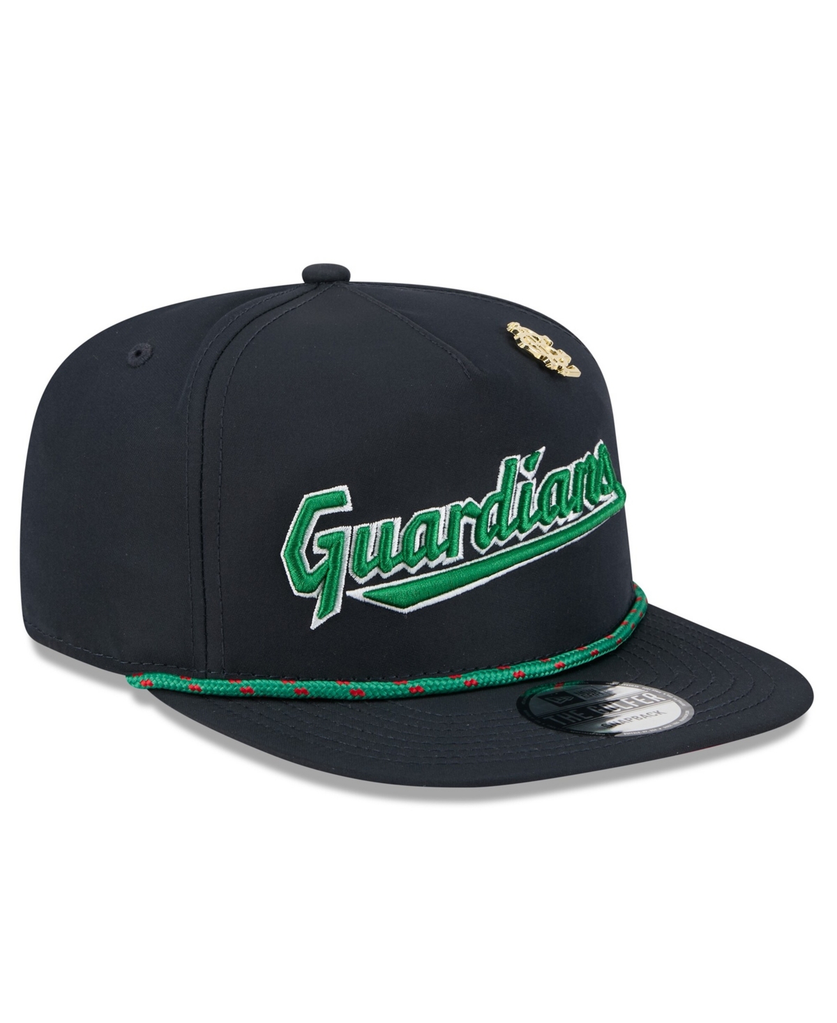 New Era Men's Navy Cleveland Guardians 2025 Big League Chew Golfer Snapback Hat