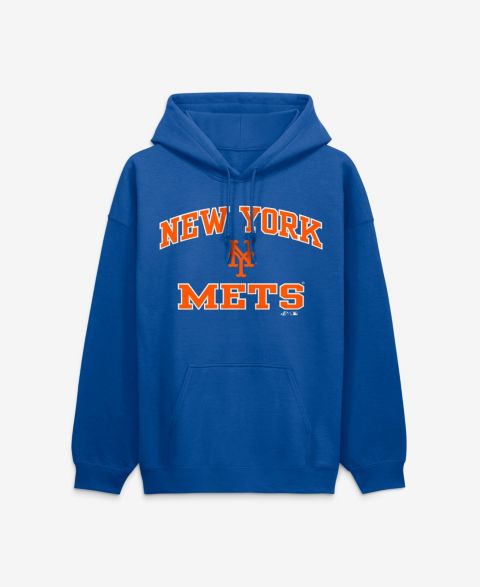 Мужское худи Logo Athletic Royal New York Mets Heart & Soul
