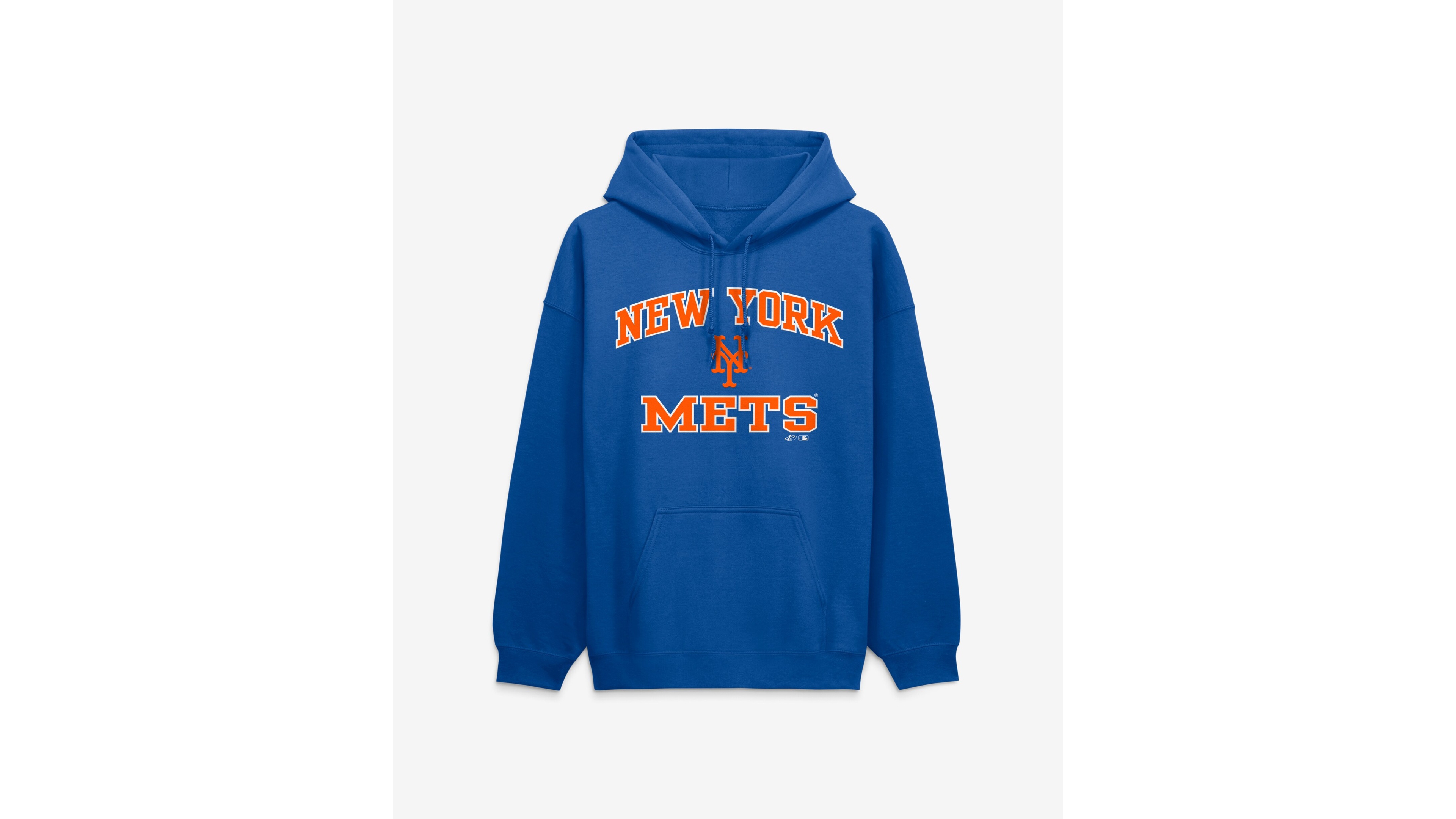 Logo Athletic Men's Royal New York Mets Heart Soul Hoodie