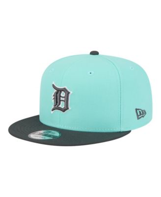 Men's Turquoise/Charcoal Detroit Tigers Two-Tone Color Pack 9FIFTY Snapback Hat