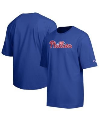 Men's Royal Philadelphia Phillies All Star Chenille Wordmark T-Shirt