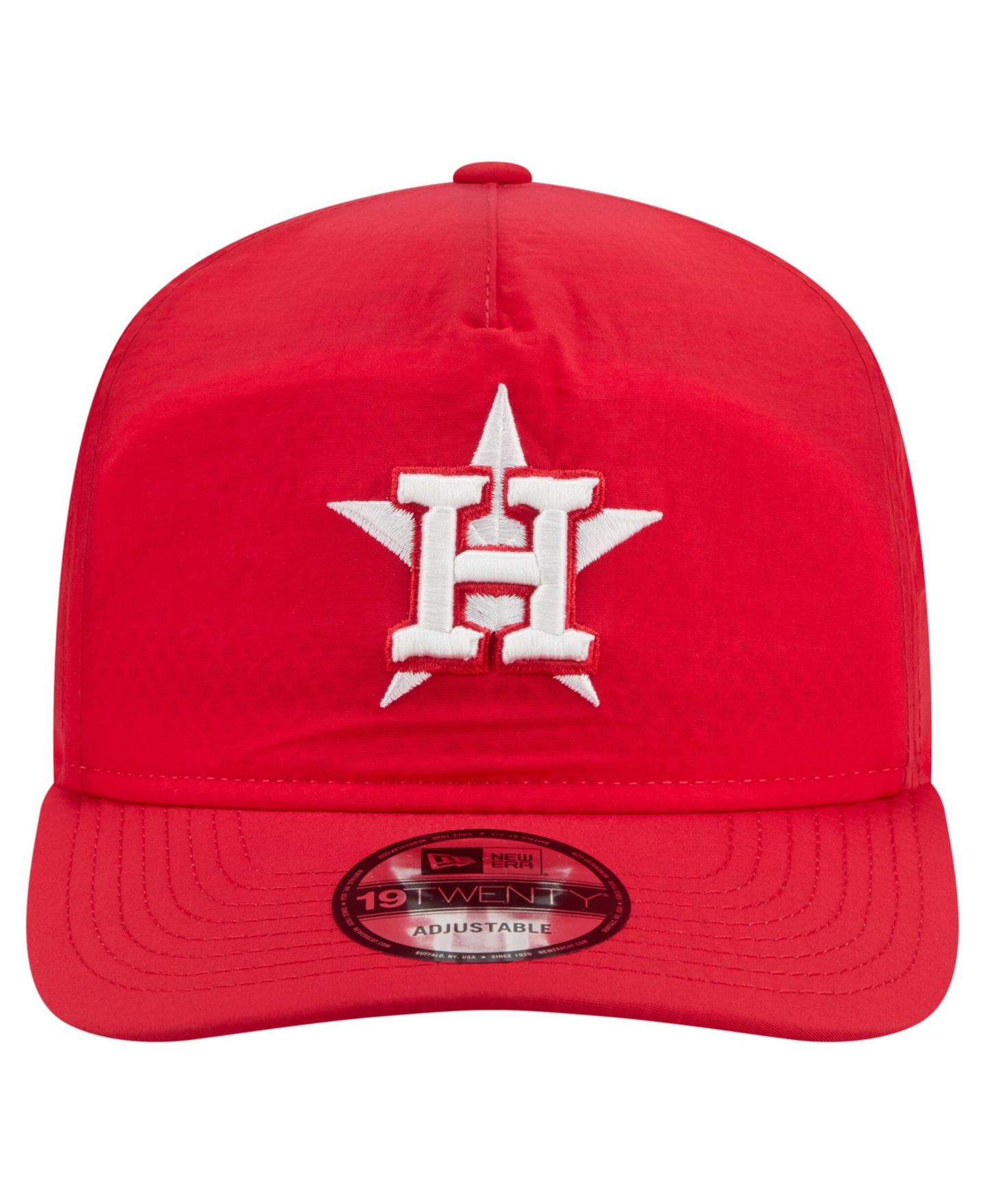 Мужская кепка New Era Red Houston Astros Everyday 19TWENTY Adjustable Hat — фото 2