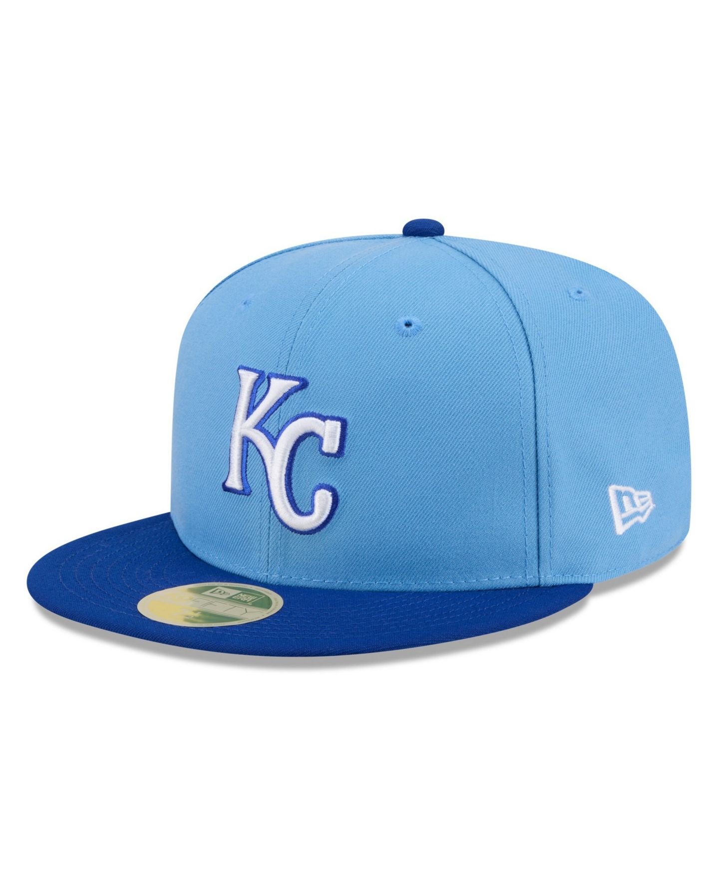 Мужская кепка New Era Light Blue/Royal Kansas City Royals 2026 Baseball Hall of Fame 59FIFTY Fitted Hat — фото 3