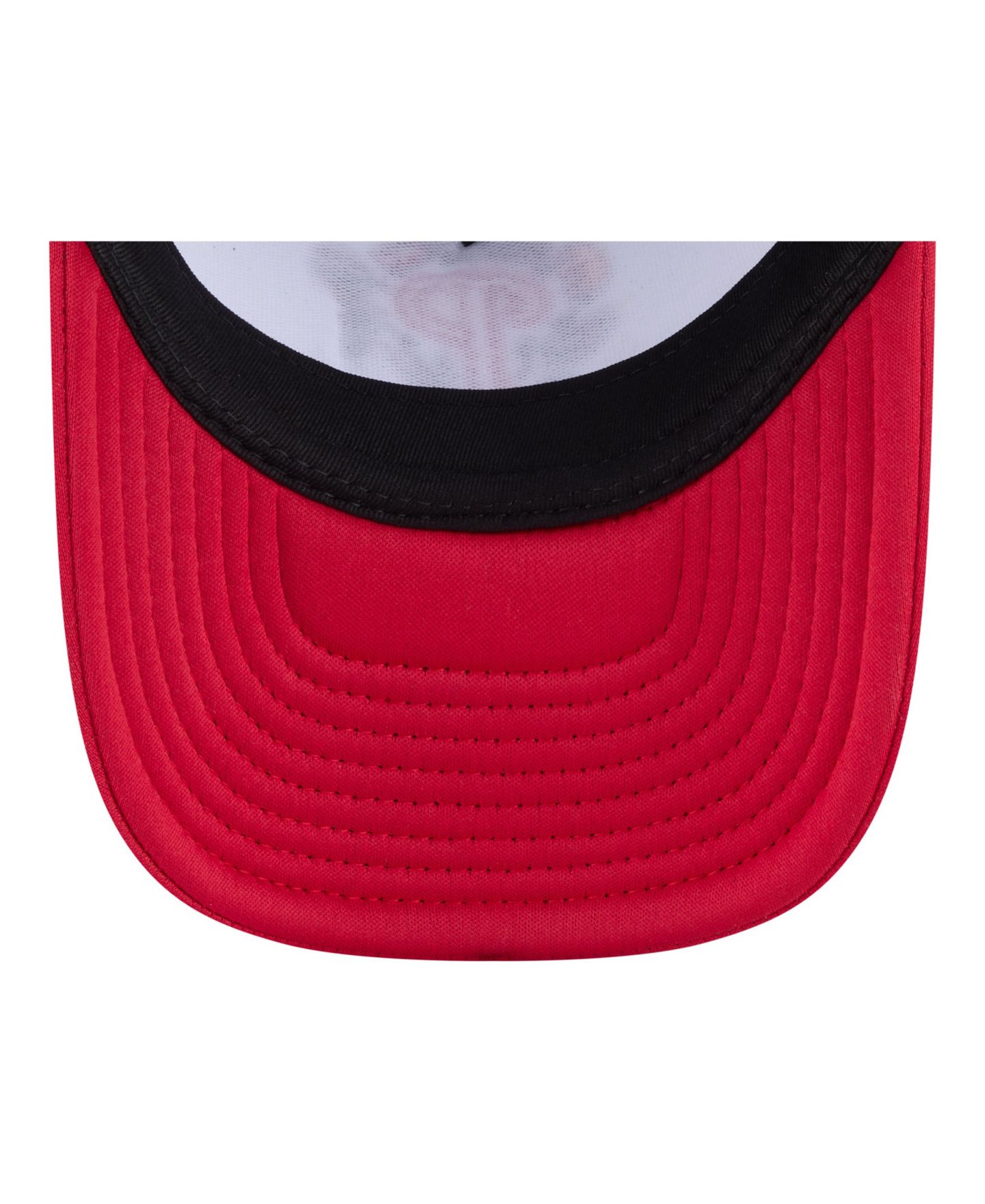 Детская кепка New Era White/Red Philadelphia Phillies Food A-Frame 9FORTY Trucker Adjustable Hat — фото 5